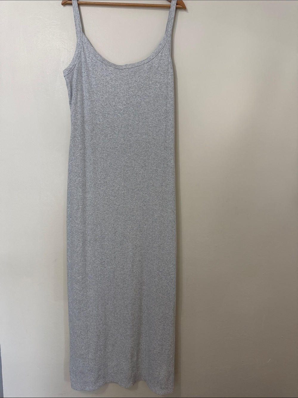aerie Light Gray Tank Maxi Dress